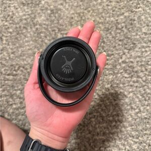 Hydro Flask Black Insulated Lid with Handle